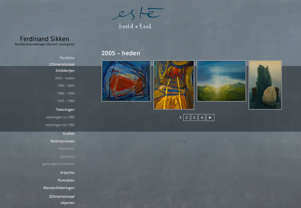 website este portfolio